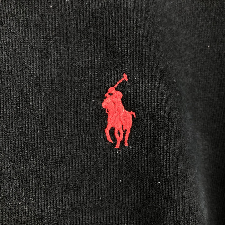 Ralph Lauren POLO RALPH LAUREN Sweat Full Zip Hoodie Men's M cotton black type Vintage Second Hand