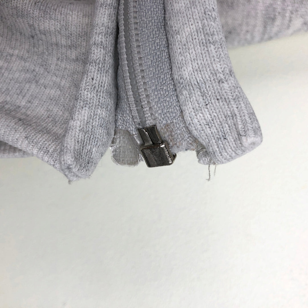 Genuine US Army Sweatshirt Full-Zip Hoodie, Men's Size XL unclear white type Vintage Second Hand