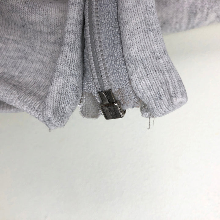 Genuine US Army Sweatshirt Full-Zip Hoodie, Men's Size XL unclear white type Vintage Second Hand