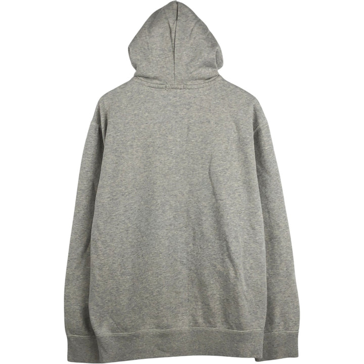 Ralph Lauren sweatshirt full-zip hoodie, men's size XXL (approx.) cotton gray type Vintage Second Hand