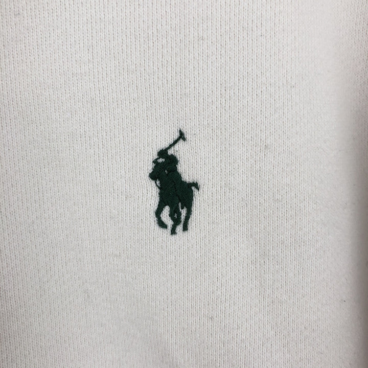 Ralph Lauren POLO by Ralph Lauren Sweat Full Zip Hoodie Men's L size cotton white type Vintage Second Hand