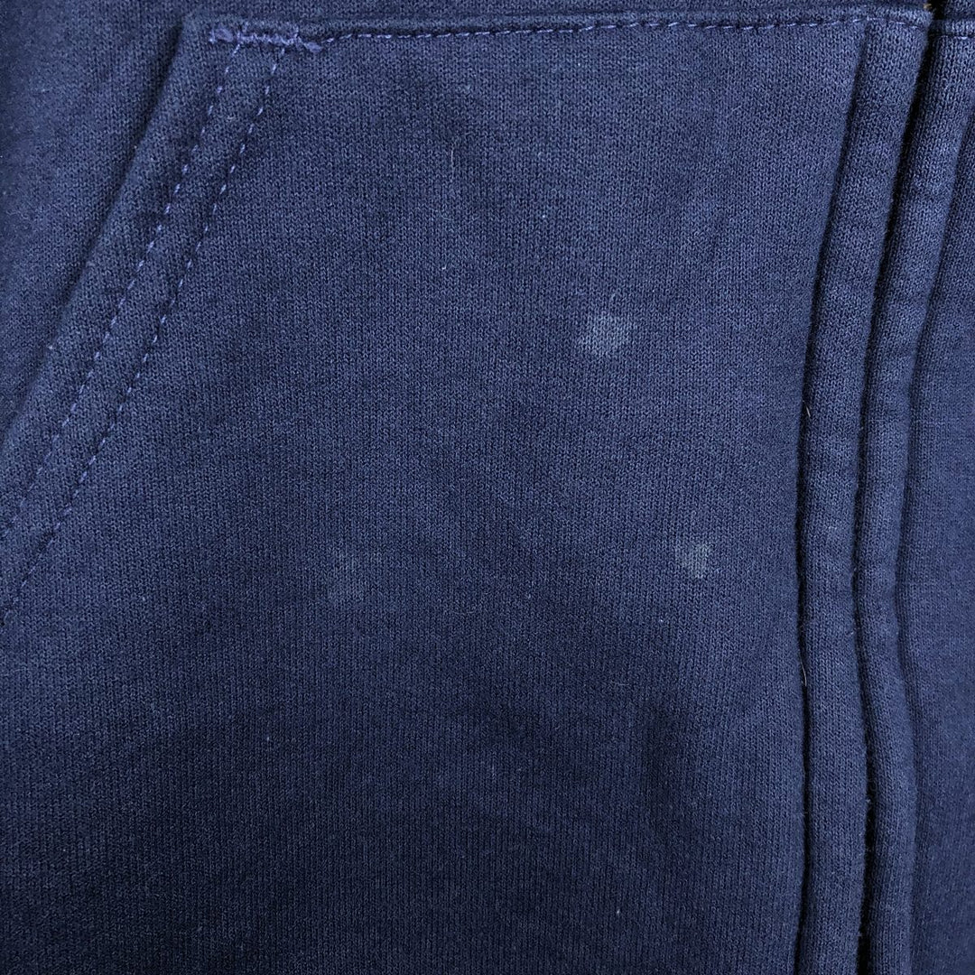 2000'S Carhartt Thermal Liner Sweat Full-Zip Hoodie, Men's XXL equivalent. cotton navy blue type Vintage Second Hand