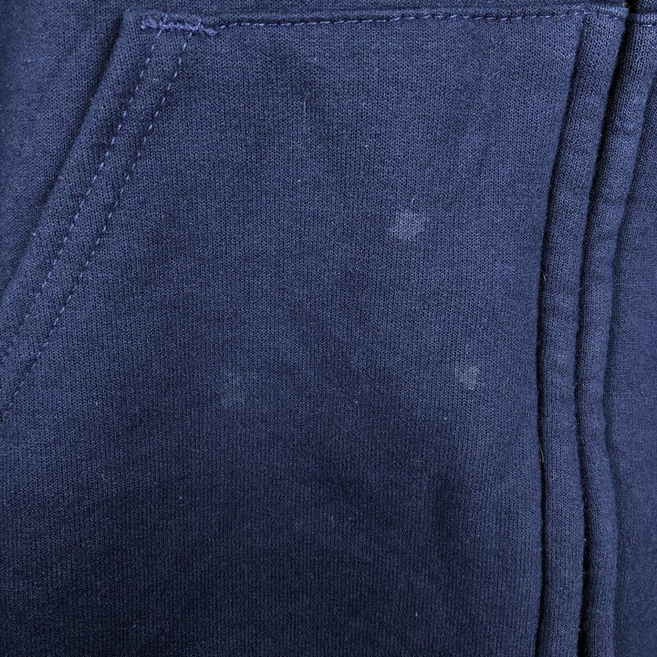 2000'S Carhartt Thermal Liner Sweat Full-Zip Hoodie, Men's XXL equivalent. cotton navy blue type Vintage Second Hand
