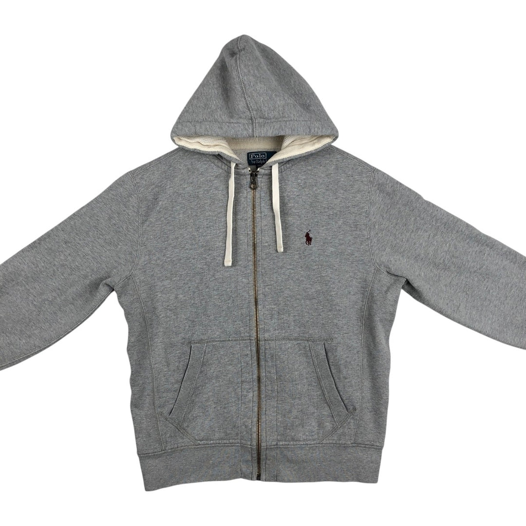 Ralph Lauren POLO by Ralph Lauren Sweat Full Zip Hoodie Men's M cotton gray type Vintage Second Hand