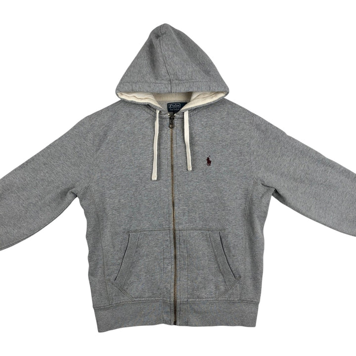 Ralph Lauren POLO by Ralph Lauren Sweat Full Zip Hoodie Men's M cotton gray type Vintage Second Hand