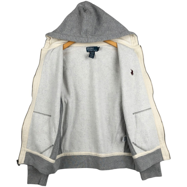 Ralph Lauren POLO by Ralph Lauren Sweat Full Zip Hoodie Men's M cotton gray type Vintage Second Hand