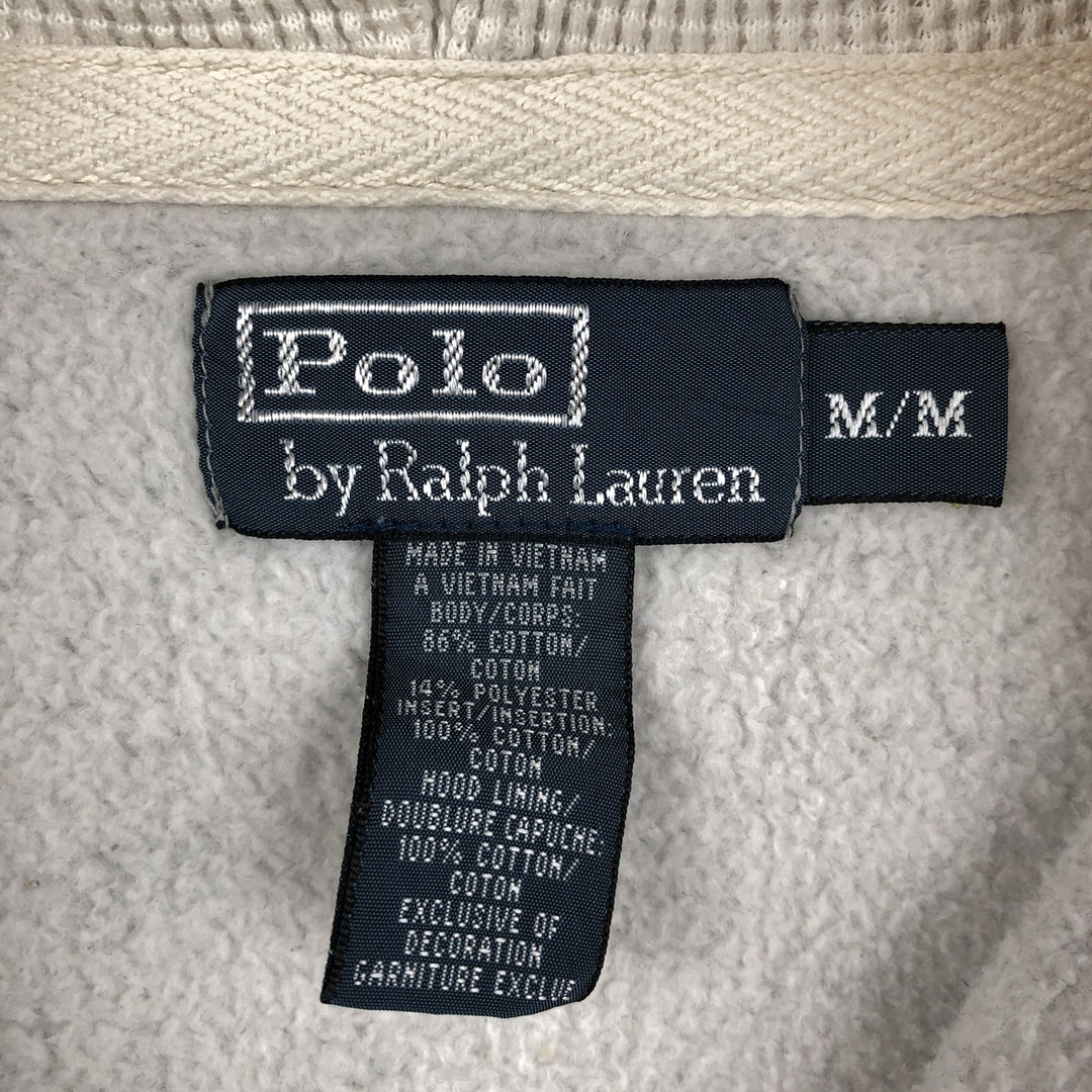Ralph Lauren POLO by Ralph Lauren Sweat Full Zip Hoodie Men's M cotton gray type Vintage Second Hand