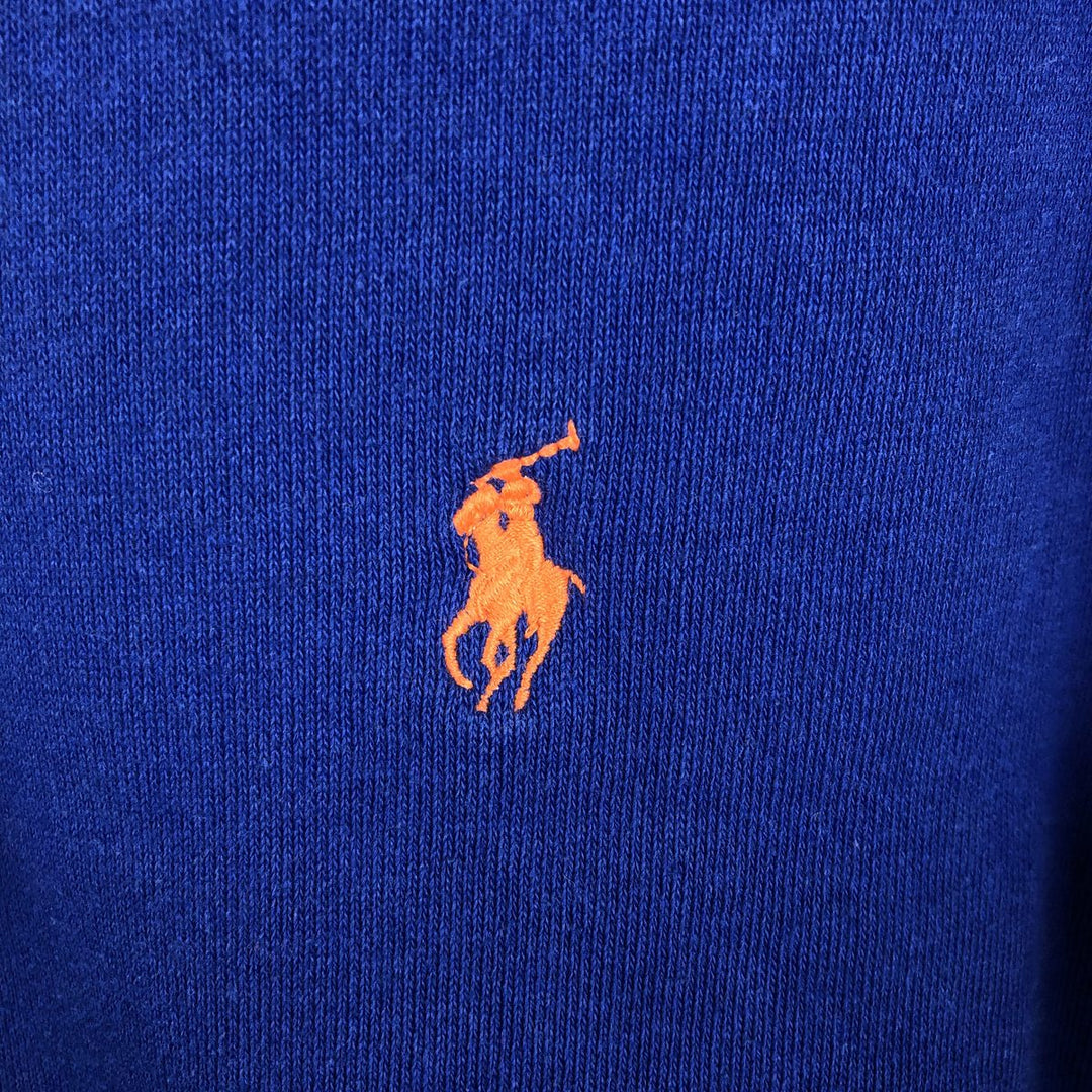 Ralph Lauren POLO by Ralph Lauren Sweat Full Zip Hoodie Men's XL cotton blue type Vintage Second Hand