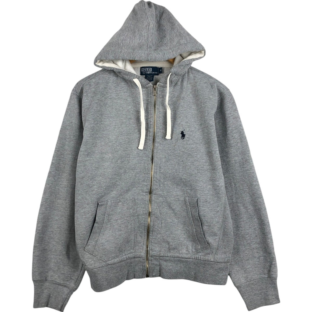 Ralph Lauren POLO by Ralph Lauren Sweat Full Zip Hoodie Men's M cotton gray type Vintage Second Hand