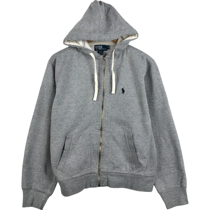 Ralph Lauren POLO by Ralph Lauren Sweat Full Zip Hoodie Men's M cotton gray type Vintage Second Hand