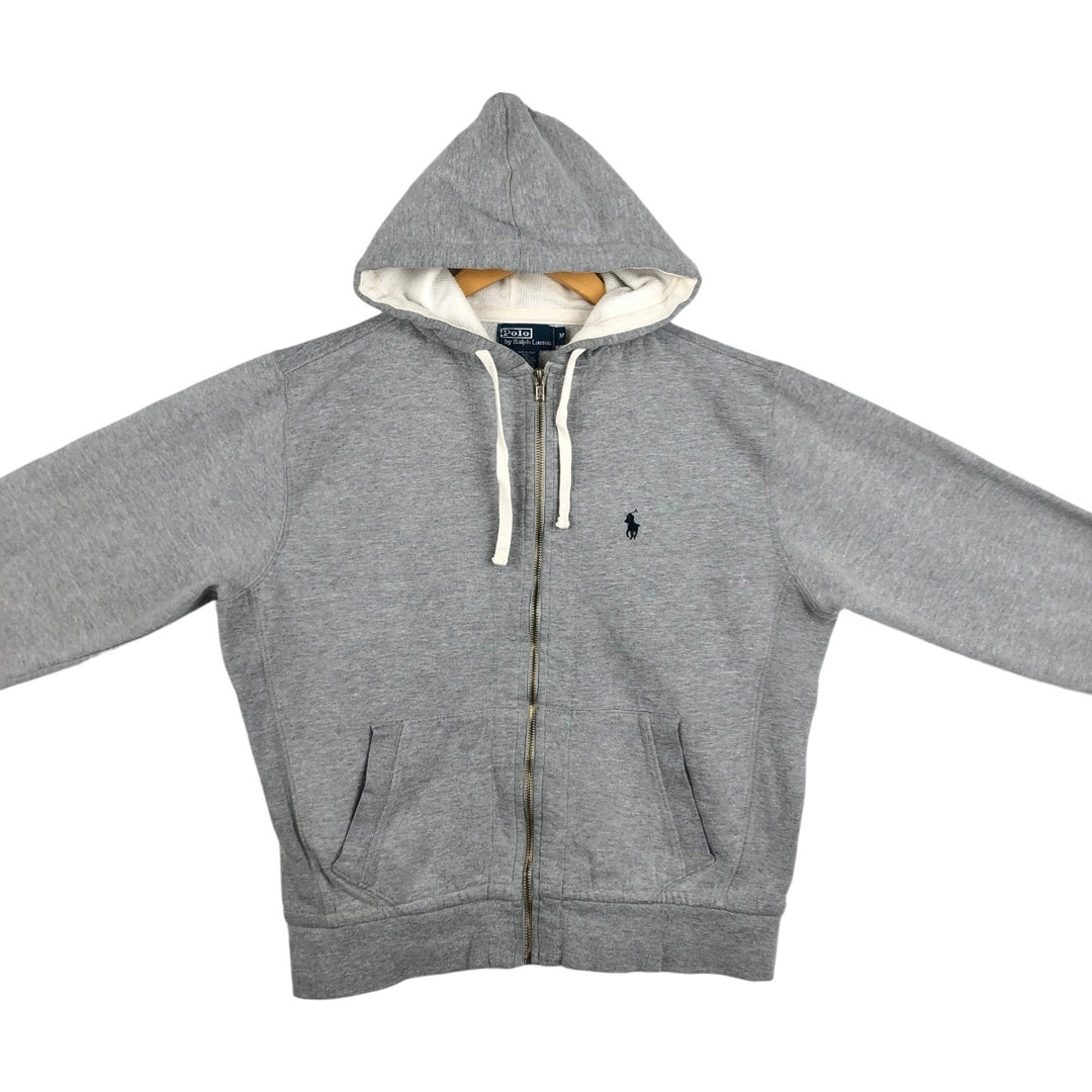 Ralph Lauren POLO by Ralph Lauren Sweat Full Zip Hoodie Men's M cotton gray type Vintage Second Hand