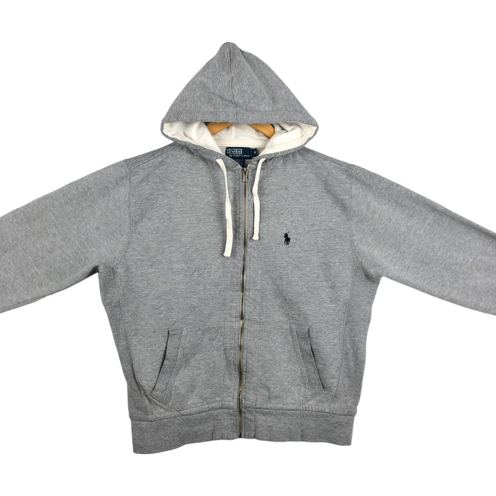 Ralph Lauren POLO by Ralph Lauren Sweat Full Zip Hoodie Men's M cotton gray type Vintage Second Hand