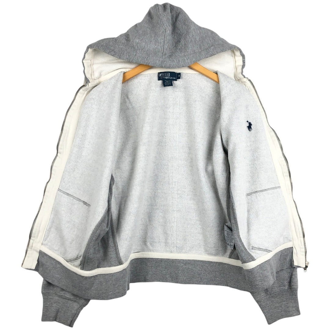 Ralph Lauren POLO by Ralph Lauren Sweat Full Zip Hoodie Men's M cotton gray type Vintage Second Hand