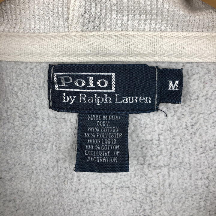 Ralph Lauren POLO by Ralph Lauren Sweat Full Zip Hoodie Men's M cotton gray type Vintage Second Hand