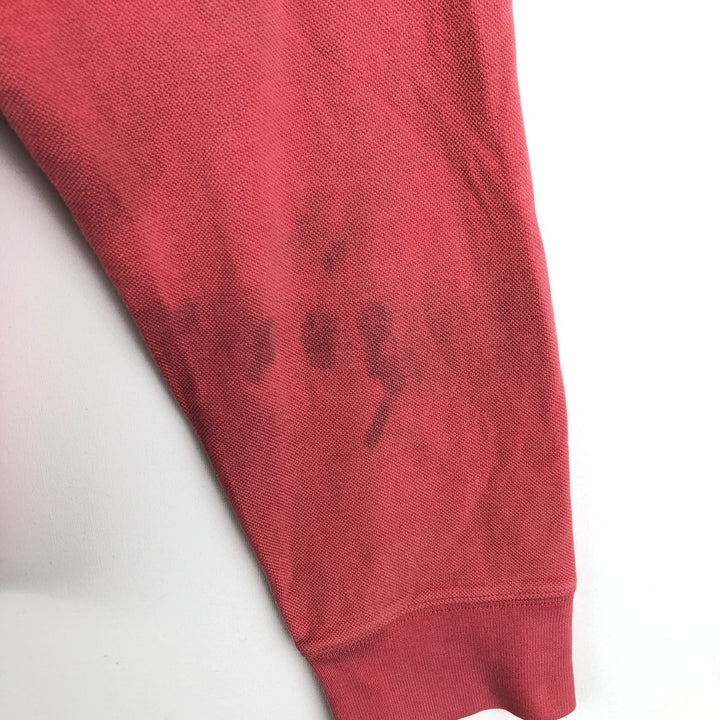 Ralph Lauren POLO by Ralph Lauren Pique Full-Zip Hoodie, Men's Size L cotton red type Vintage Second Hand