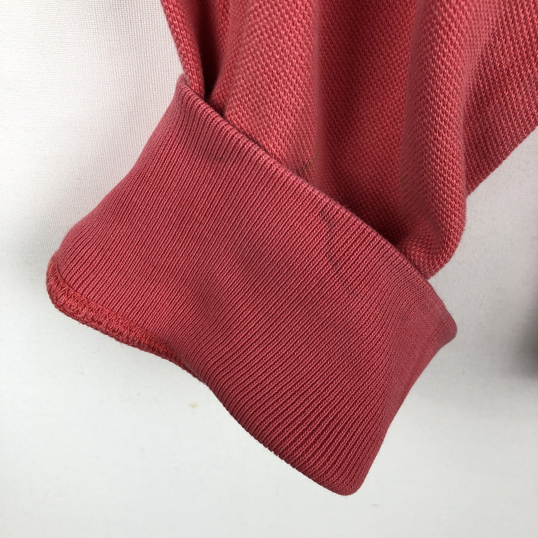 Ralph Lauren POLO by Ralph Lauren Pique Full-Zip Hoodie, Men's Size L cotton red type Vintage Second Hand