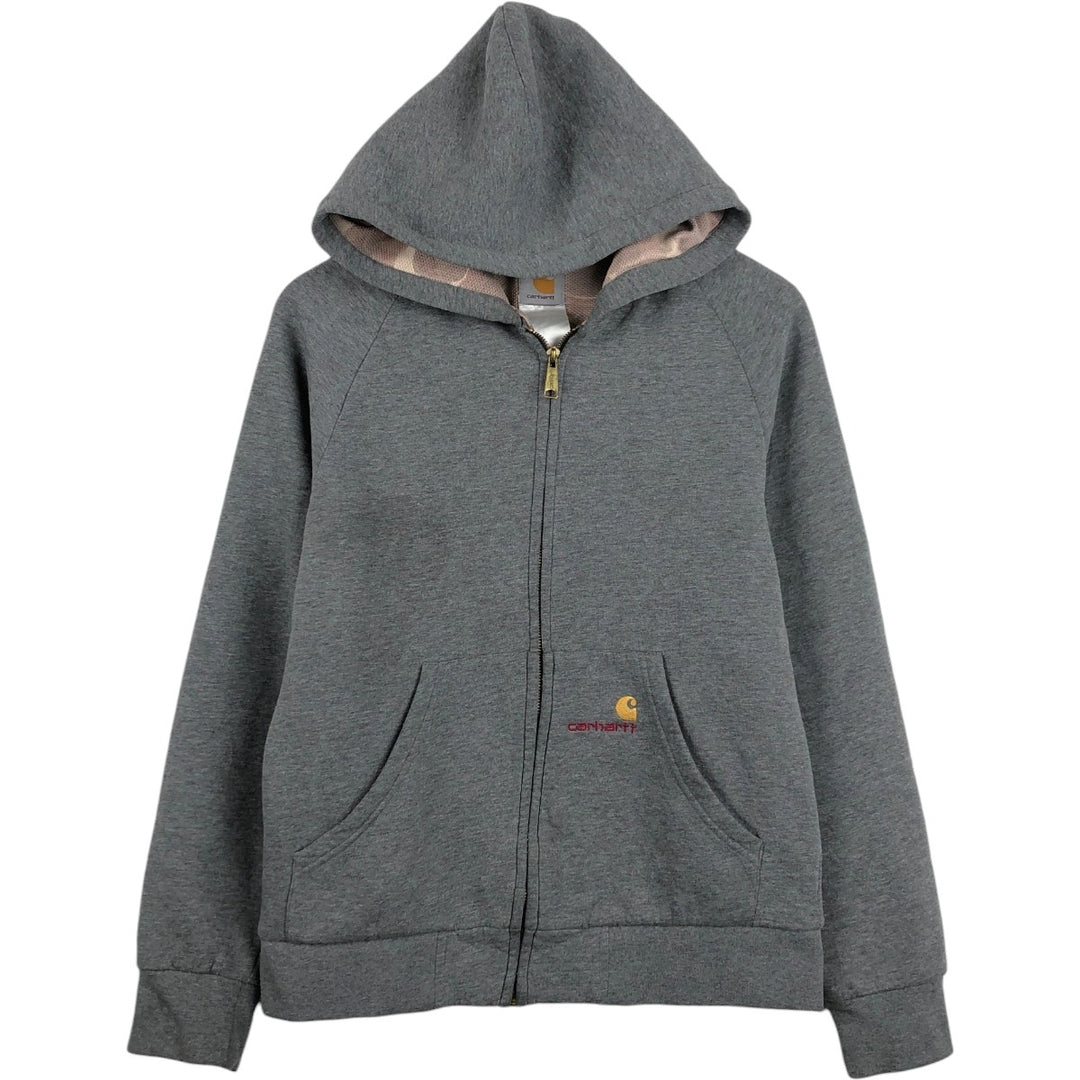 Carhartt Mesh Liner Sweat Full-Zip Hoodie, Men's Size L unclear gray type Vintage Second Hand