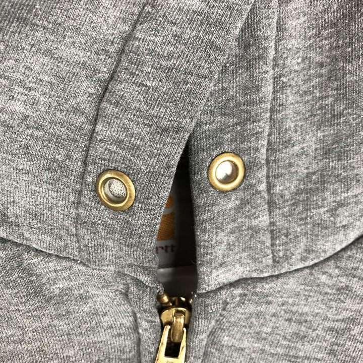 Carhartt Mesh Liner Sweat Full-Zip Hoodie, Men's Size L unclear gray type Vintage Second Hand