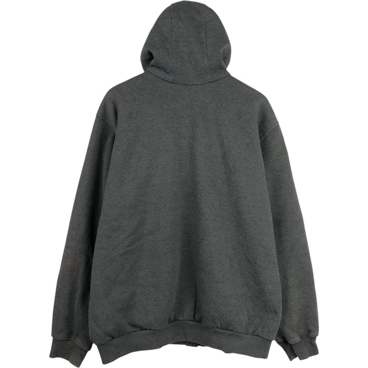 Carhartt Thermal Liner Sweat Full Zip Hoodie Men's L size cotton gray type Vintage Second Hand