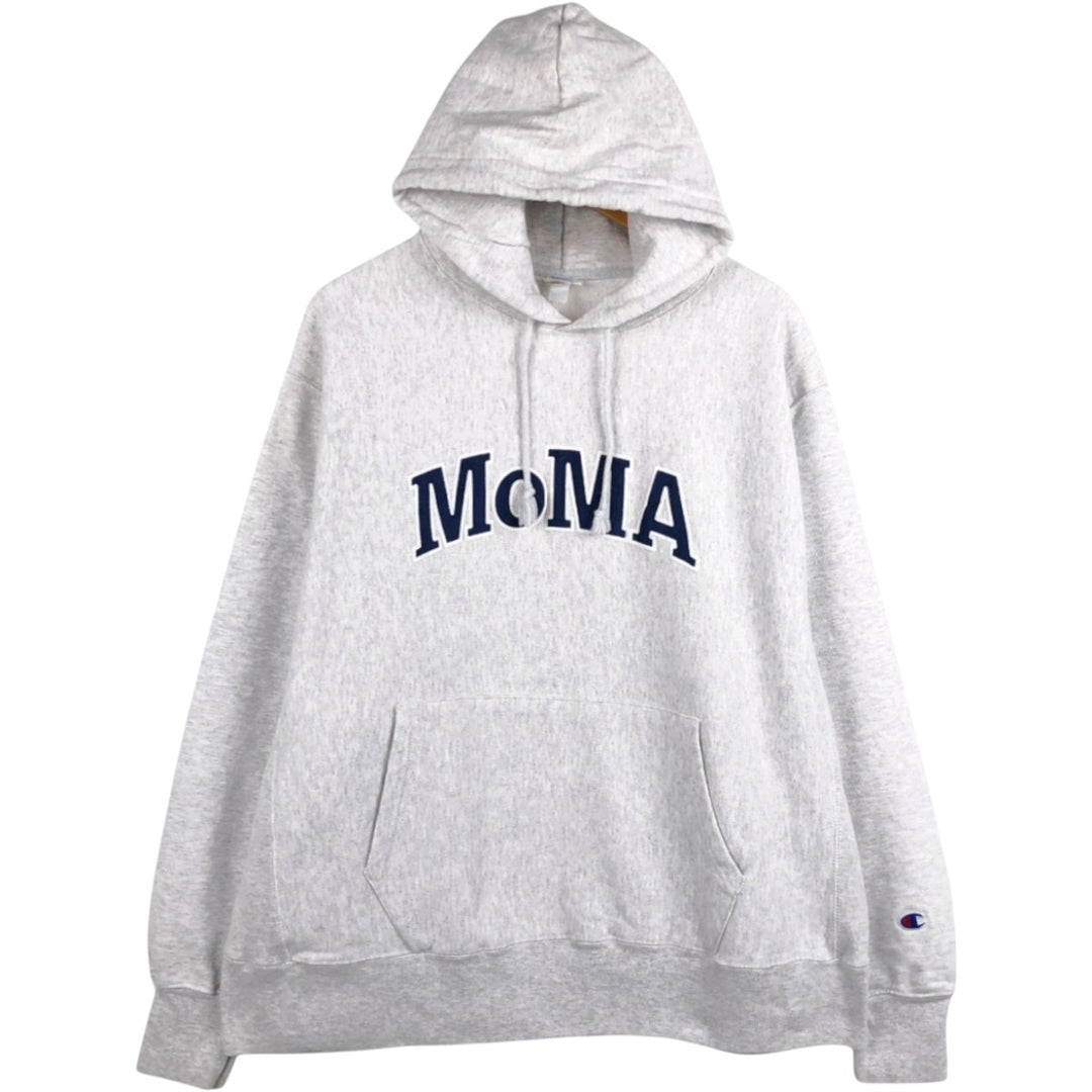 Champion REVERSE WEAVE Reverse Weave College Sweat Pullover Hoodie Men's XL cotton white type Vintage Second Hand