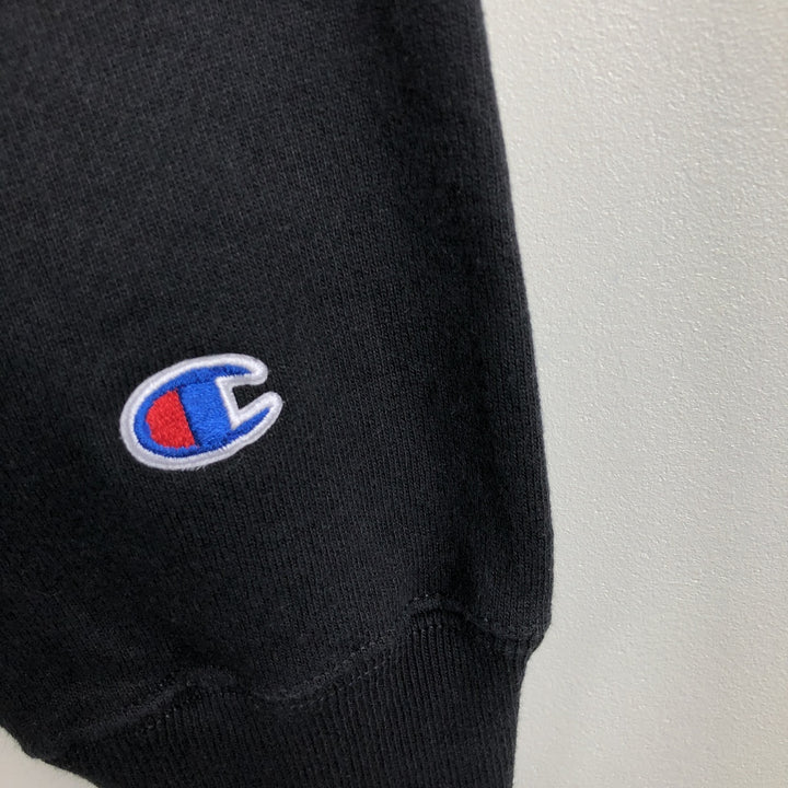 Champion REVERSE WEAVE Reverse Weave Sweat Pullover Hoodie Men's XL cotton black type Vintage Second Hand