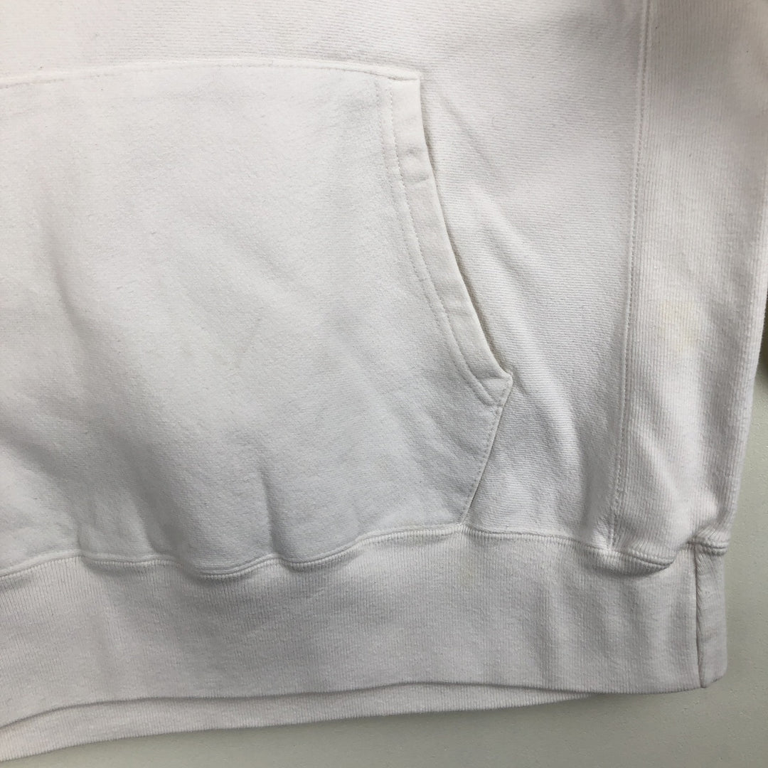Champion REVERSE WEAVE Reverse Weave Sweat Pullover Hoodie Men's L size unclear white type Vintage Second Hand