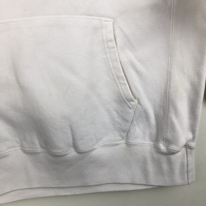 Champion REVERSE WEAVE Reverse Weave Sweat Pullover Hoodie Men's L size unclear white type Vintage Second Hand
