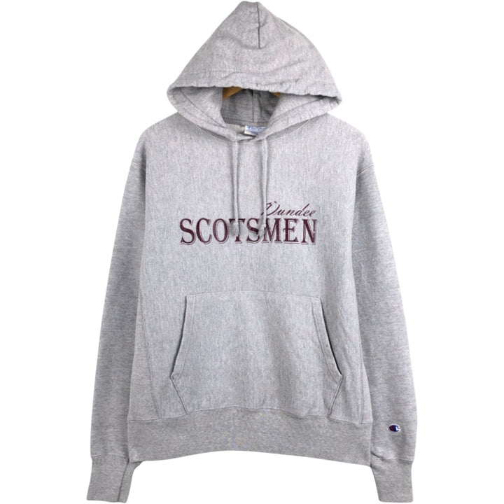Champion REVERSE WEAVE Reverse Weave College Sweat Pullover Hoodie Men's M cotton gray type Vintage Second Hand