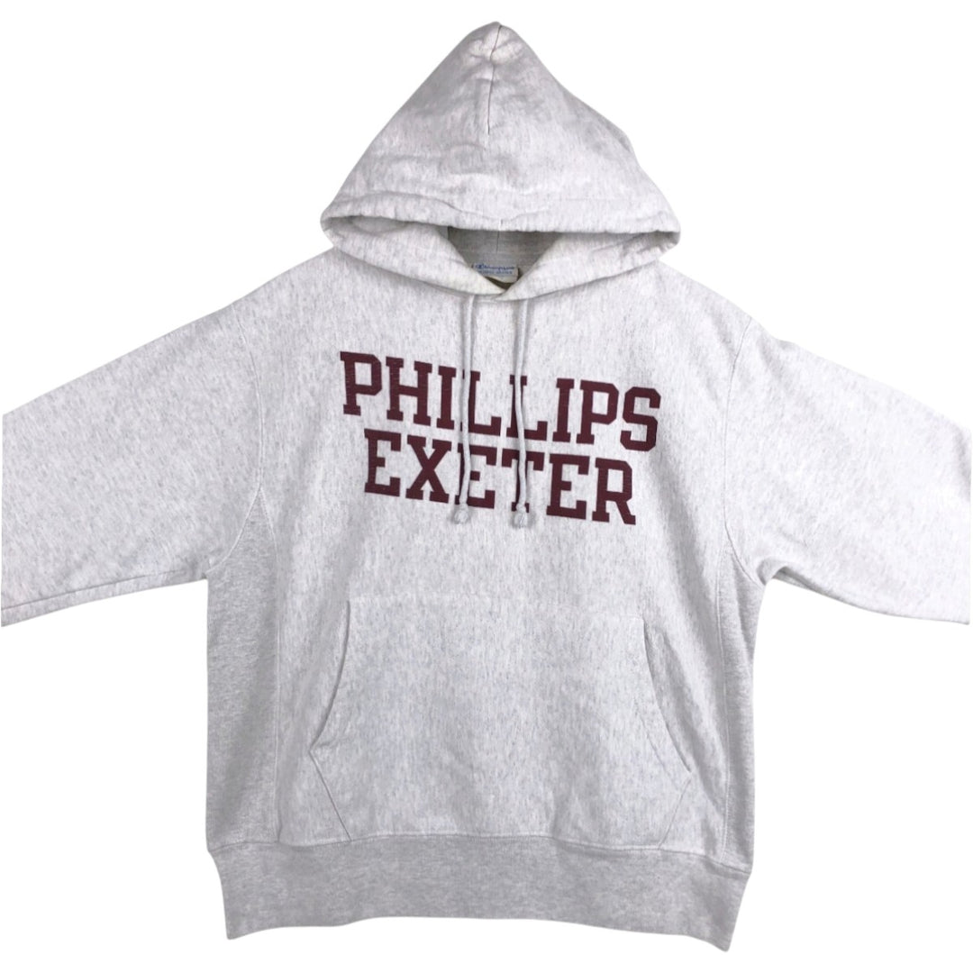 Champion REVERSE WEAVE Reverse Weave College Sweat Pullover Hoodie Men's M unclear white type Vintage Second Hand