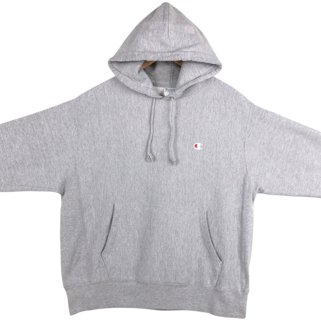 Champion REVERSE WEAVE Reverse Weave Sweat Pullover Hoodie Men's L size cotton gray type Vintage Second Hand