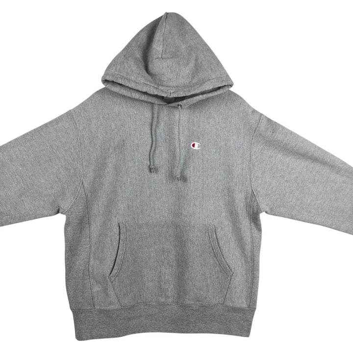 Champion REVERSE WEAVE Reverse Weave Sweat Pullover Hoodie Men's L size unclear gray type Vintage Second Hand