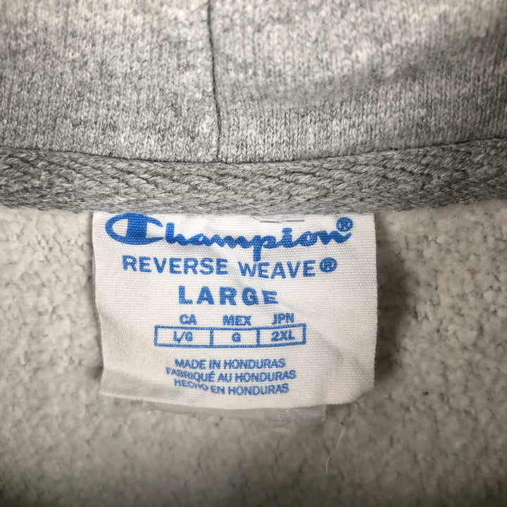 Champion REVERSE WEAVE Reverse Weave Sweat Pullover Hoodie Men's L size unclear gray type Vintage Second Hand