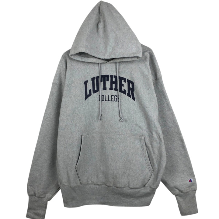 2000'S Champion Reverse Weave College Sweatshirt Pullover Hoodie, Men's XXL equivalent. unclear gray type Vintage Second Hand