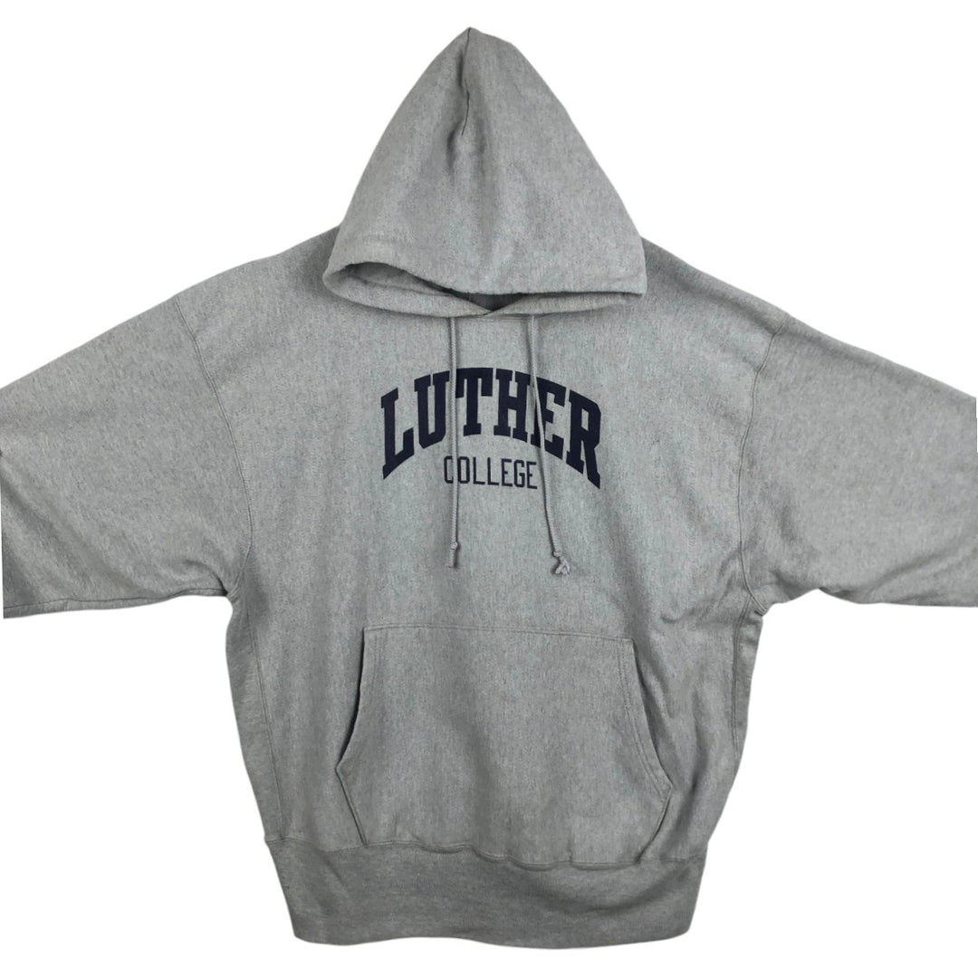 2000'S Champion Reverse Weave College Sweatshirt Pullover Hoodie, Men's XXL equivalent. unclear gray type Vintage Second Hand