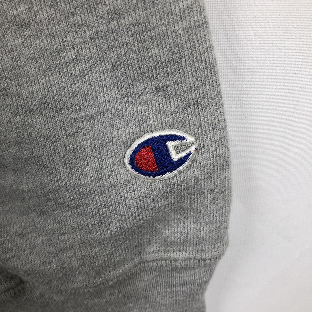 2000'S Champion Reverse Weave College Sweatshirt Pullover Hoodie, Men's XXL equivalent. unclear gray type Vintage Second Hand