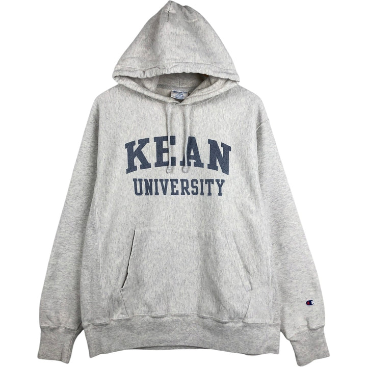 Champion REVERSE WEAVE Reverse Weave College Sweat Pullover Hoodie Men's L size unclear gray type Vintage Second Hand
