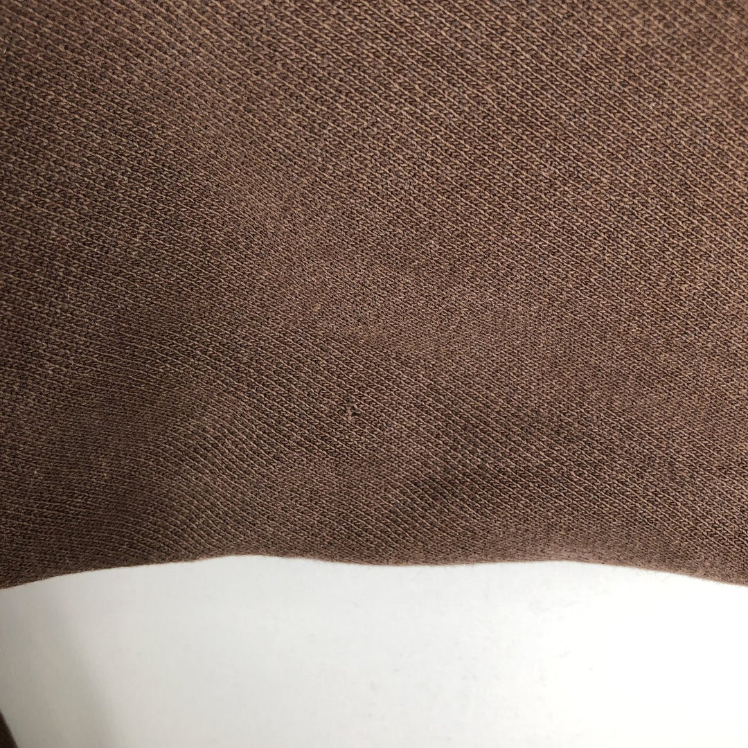 2000'S Champion PREMIUM REVERSE WEAVE Premium Reverse Weave Sweatshirt Pullover Hoodie, Men's Size L cotton brown type Vintage Second Hand