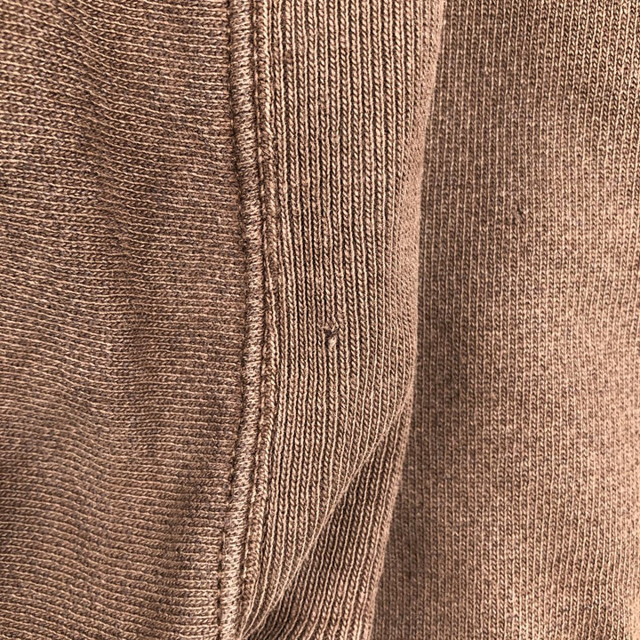 2000'S Champion PREMIUM REVERSE WEAVE Premium Reverse Weave Sweatshirt Pullover Hoodie, Men's Size L cotton brown type Vintage Second Hand