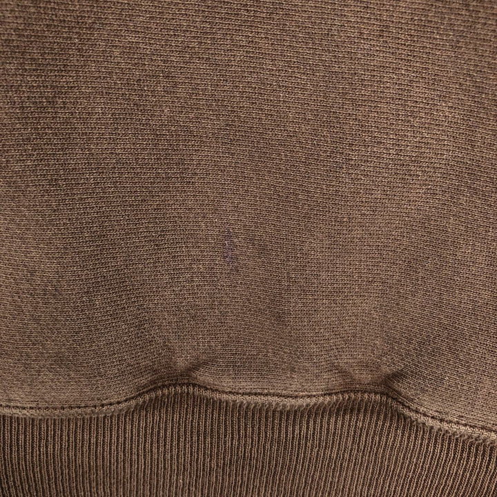 2000'S Champion PREMIUM REVERSE WEAVE Premium Reverse Weave Sweatshirt Pullover Hoodie, Men's Size L cotton brown type Vintage Second Hand
