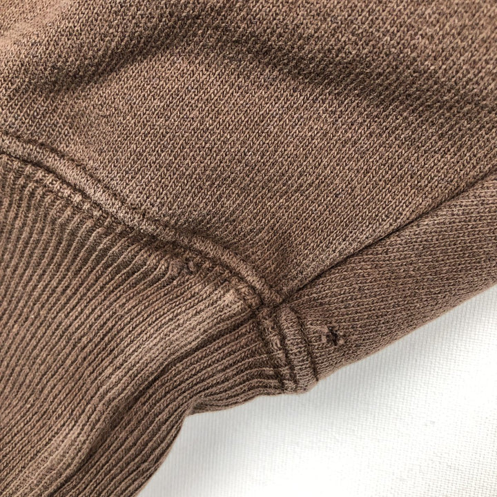 2000'S Champion PREMIUM REVERSE WEAVE Premium Reverse Weave Sweatshirt Pullover Hoodie, Men's Size L cotton brown type Vintage Second Hand