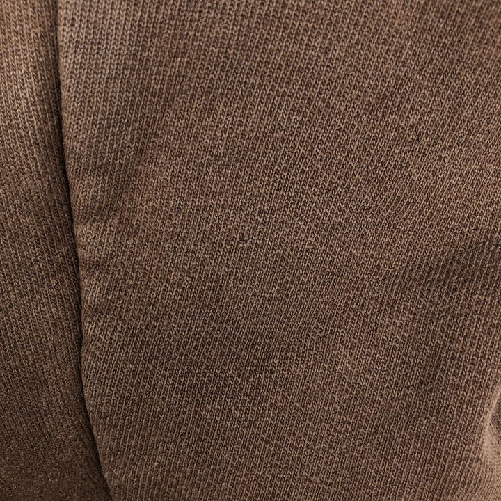 2000'S Champion PREMIUM REVERSE WEAVE Premium Reverse Weave Sweatshirt Pullover Hoodie, Men's Size L cotton brown type Vintage Second Hand