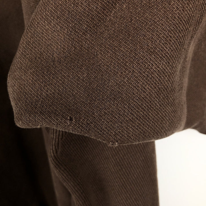 2000'S Champion PREMIUM REVERSE WEAVE Premium Reverse Weave Sweatshirt Pullover Hoodie, Men's Size L cotton brown type Vintage Second Hand