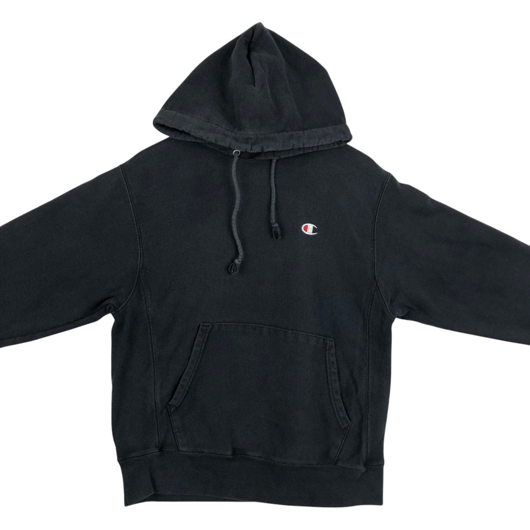 Champion REVERSE WEAVE Reverse Weave Sweat Pullover Hoodie Men's M cotton black type Vintage Second Hand