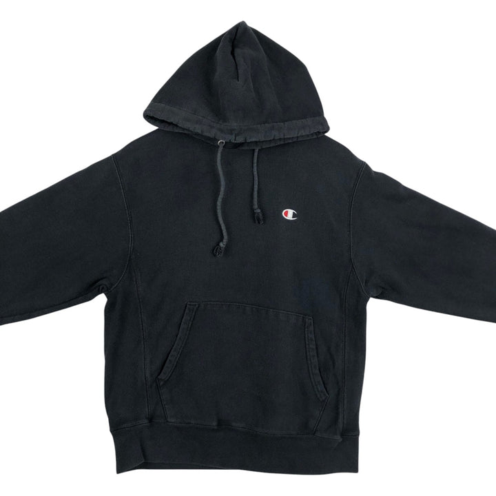 Champion REVERSE WEAVE Reverse Weave Sweat Pullover Hoodie Men's M cotton black type Vintage Second Hand