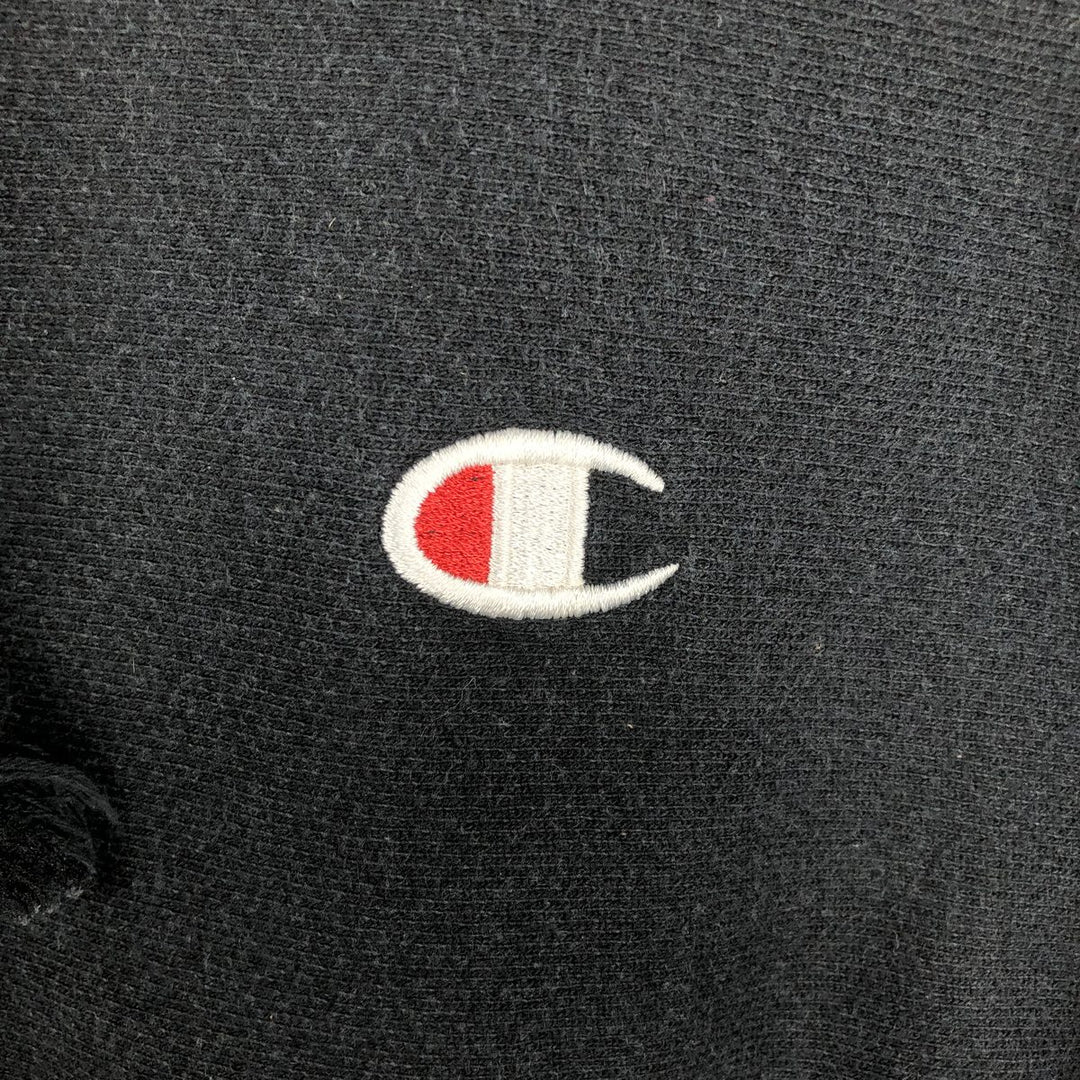 Champion REVERSE WEAVE Reverse Weave Sweat Pullover Hoodie Men's M cotton black type Vintage Second Hand