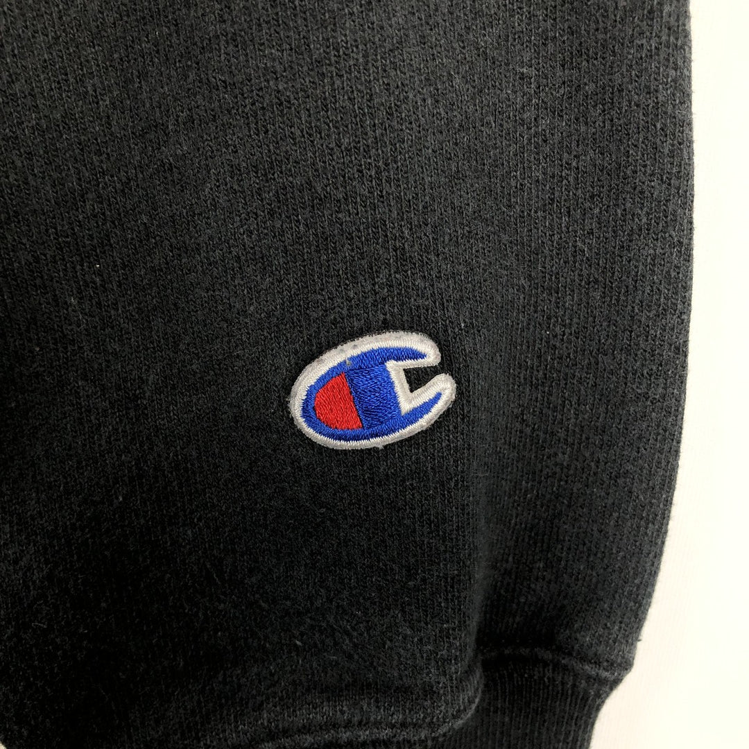 Champion REVERSE WEAVE Reverse Weave Sweat Pullover Hoodie Men's M cotton black type Vintage Second Hand