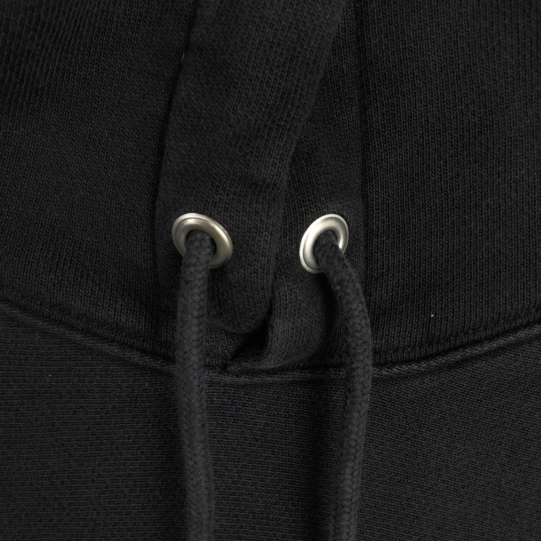 Champion REVERSE WEAVE Reverse Weave Sweat Pullover Hoodie Men's L size cotton black type Vintage Second Hand