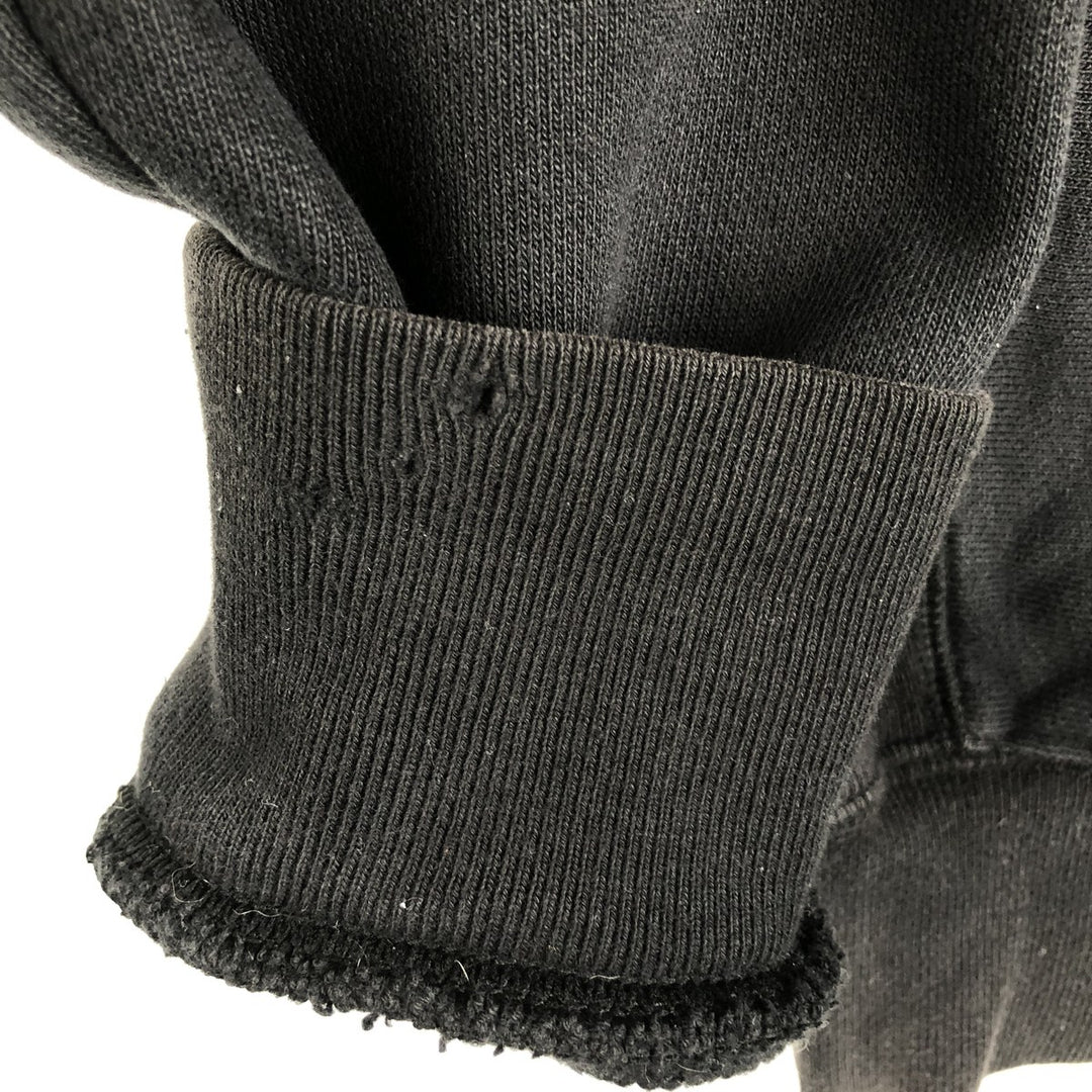 Champion REVERSE WEAVE Reverse Weave Sweat Pullover Hoodie Men's L size cotton black type Vintage Second Hand