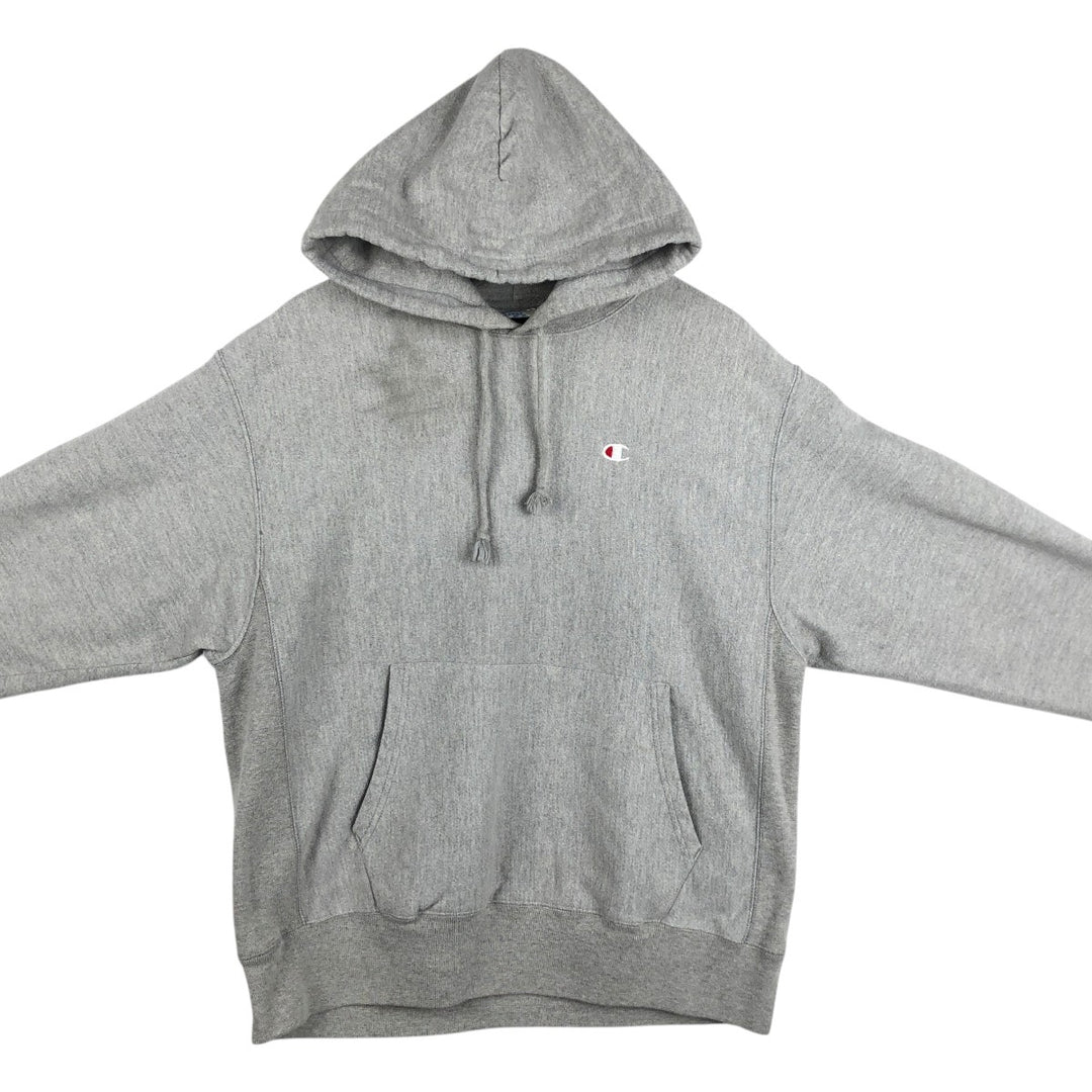 Champion REVERSE WEAVE Reverse Weave Sweat Pullover Hoodie Men's L size cotton gray type Vintage Second Hand
