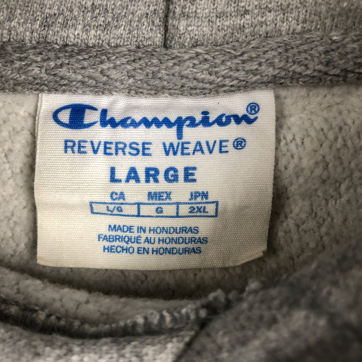 Champion REVERSE WEAVE Reverse Weave Sweat Pullover Hoodie Men's L size cotton gray type Vintage Second Hand